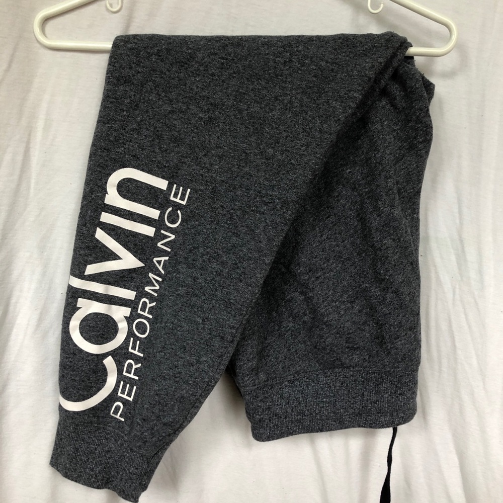 Grey sweatpants